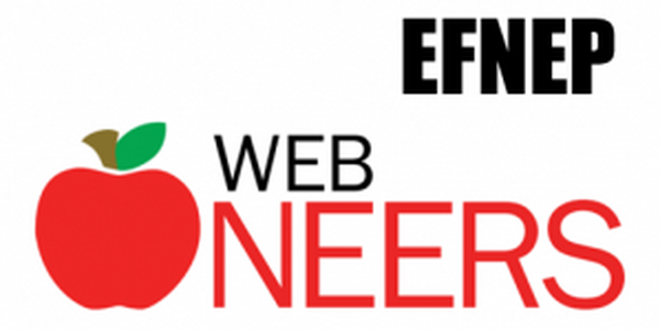 logo of the Webneers reporting system and text "EFNEP"